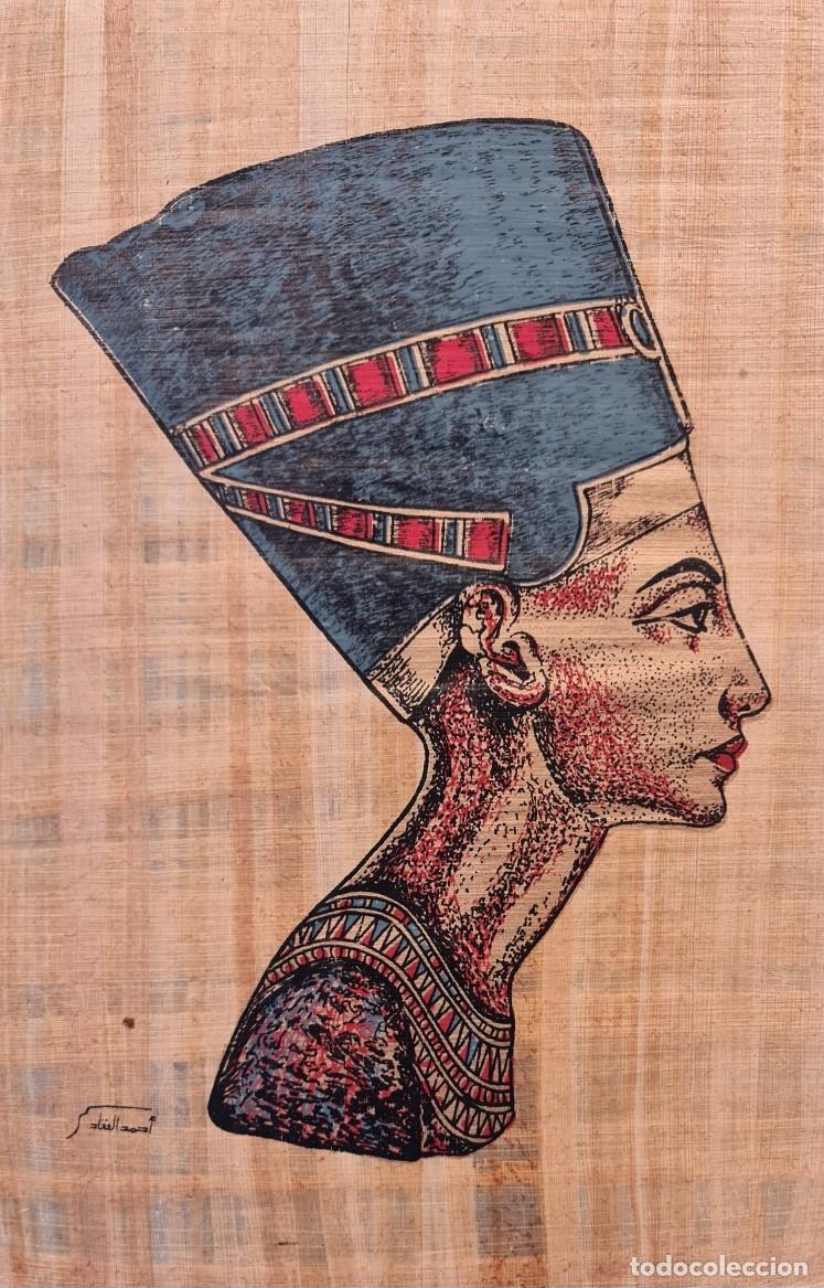 Arte: Papiro de Nefertiti - Foto 3