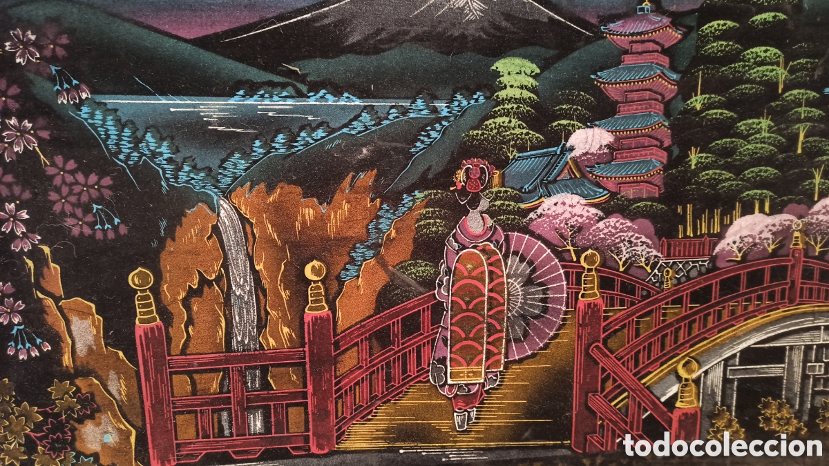 Arte: Tapiz oriental enmarcado - Foto 3