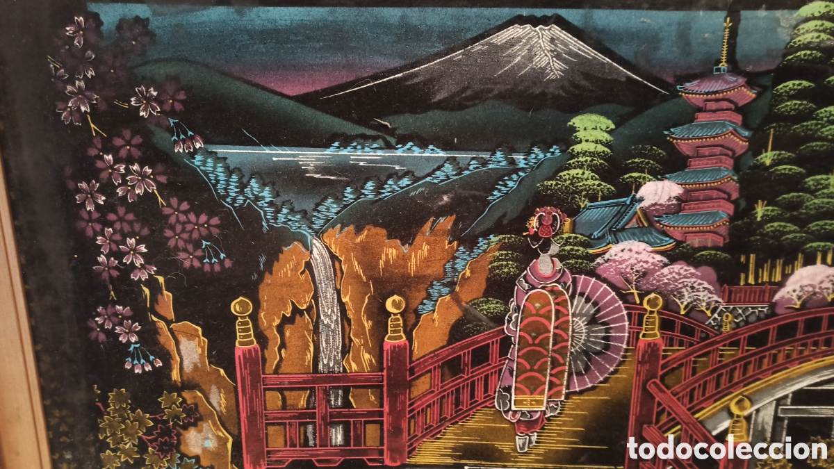 Arte: Tapiz oriental enmarcado - Foto 6