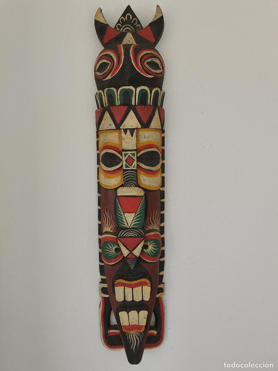 Arte: M&aacute;scara africana t&oacute;tem - Foto 1