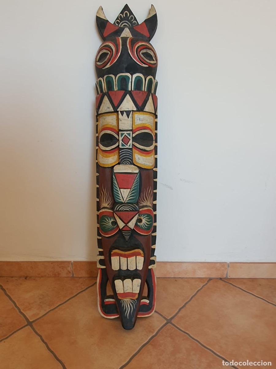 Arte: M&aacute;scara africana t&oacute;tem - Foto 2