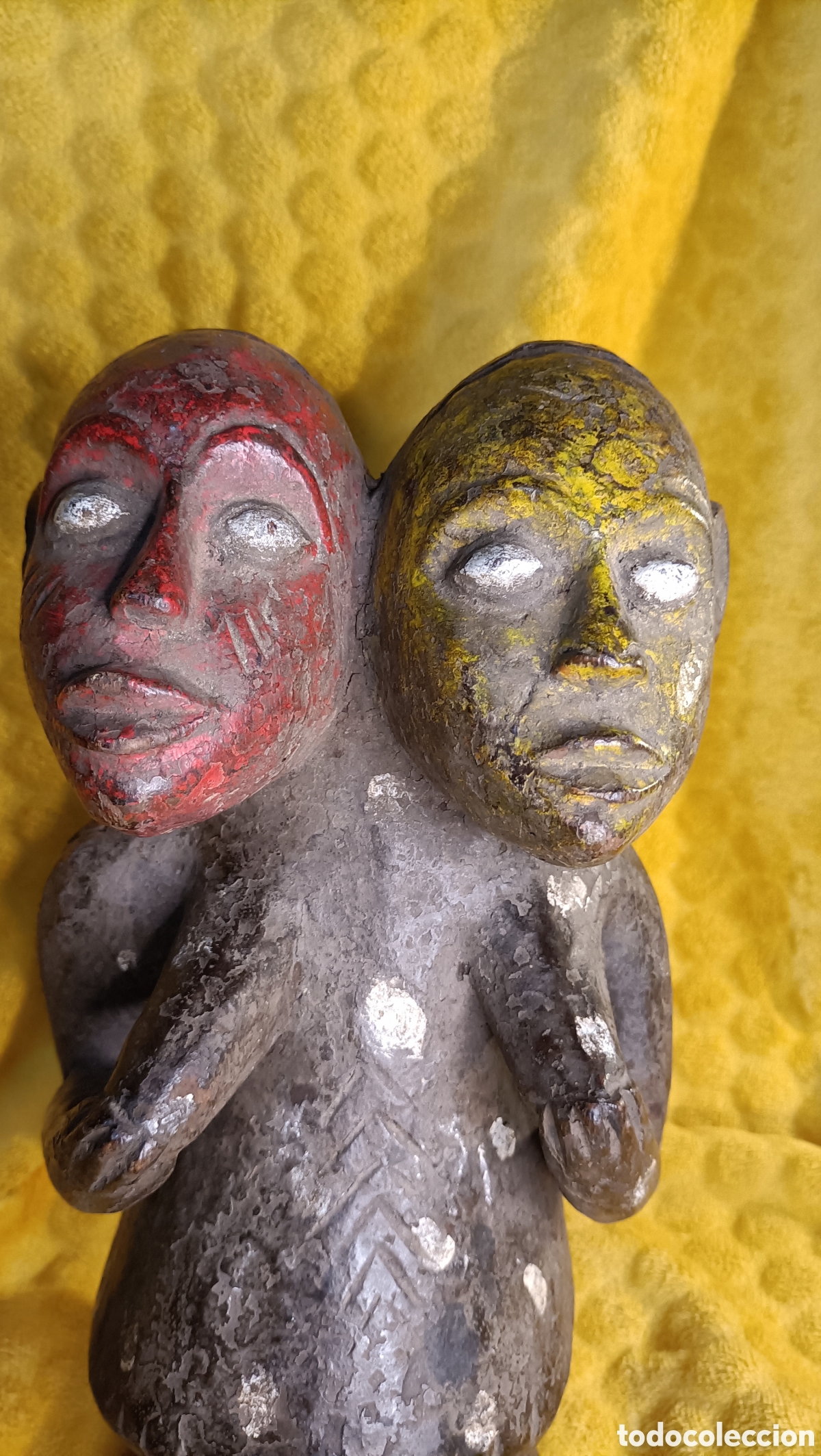 Arte: figura africana - Foto 1