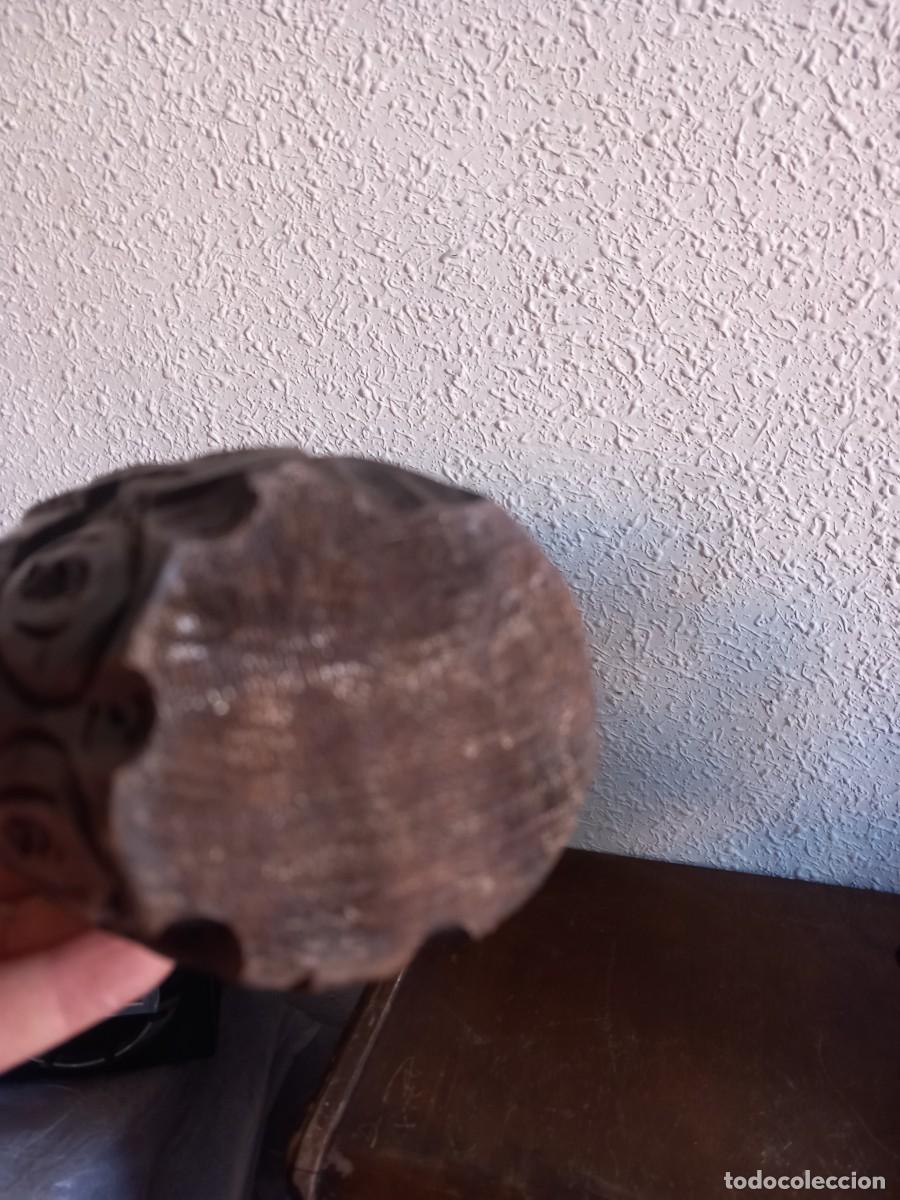 Arte: FLORERO Y JARRA DE MADERA - Foto 13