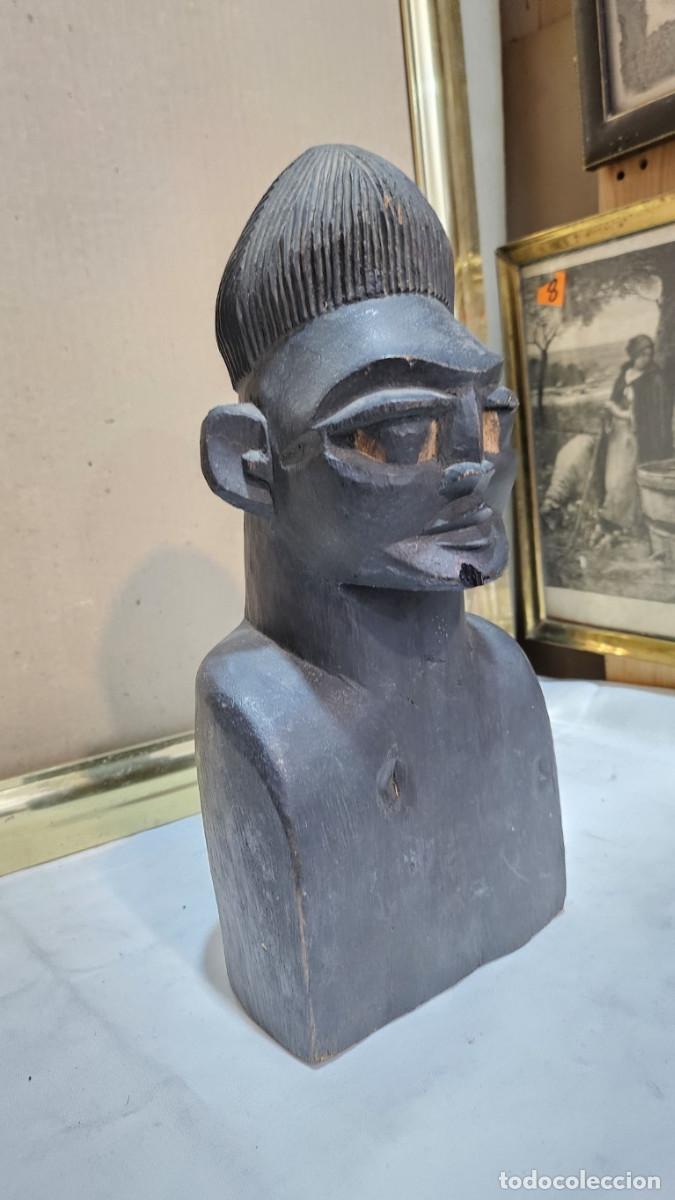 Arte: talla africana de madera - Foto 2