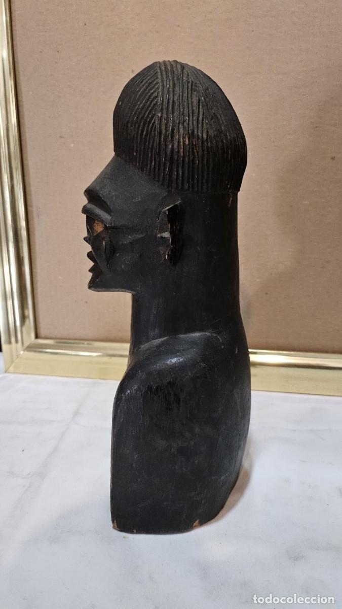 Arte: talla africana de madera - Foto 3