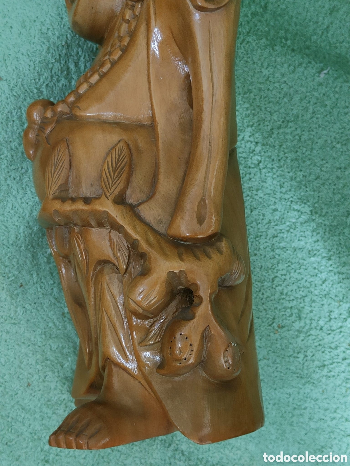 Arte: BUDA FELIZ DE MADERA - Foto 5