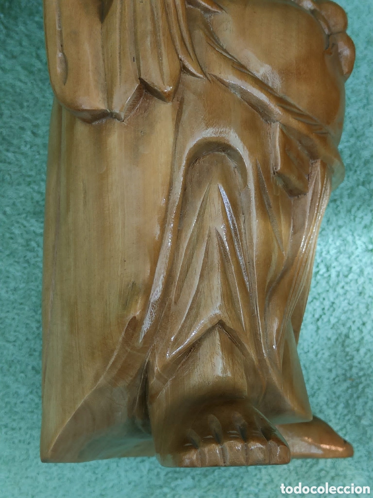 Arte: BUDA FELIZ DE MADERA - Foto 6