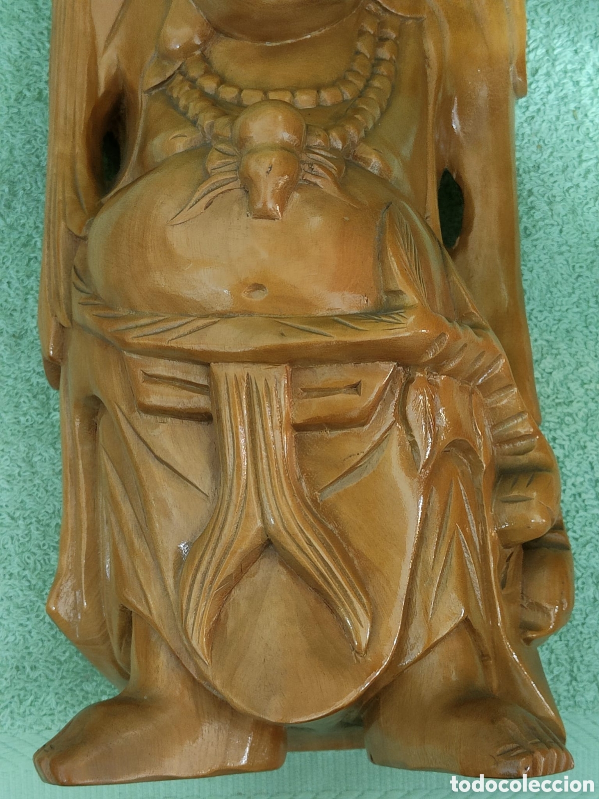 Arte: BUDA FELIZ DE MADERA - Foto 10