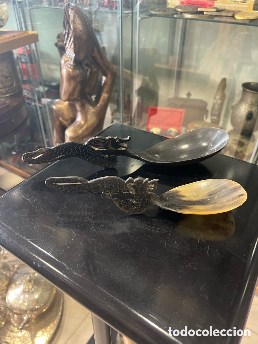 Arte: Lote de 2 cucharas &eacute;tnicas - Foto 1