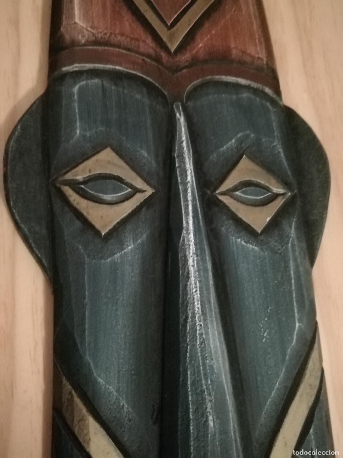 Arte: M&Aacute;SCARA &Eacute;TNICA MADERA - Foto 4