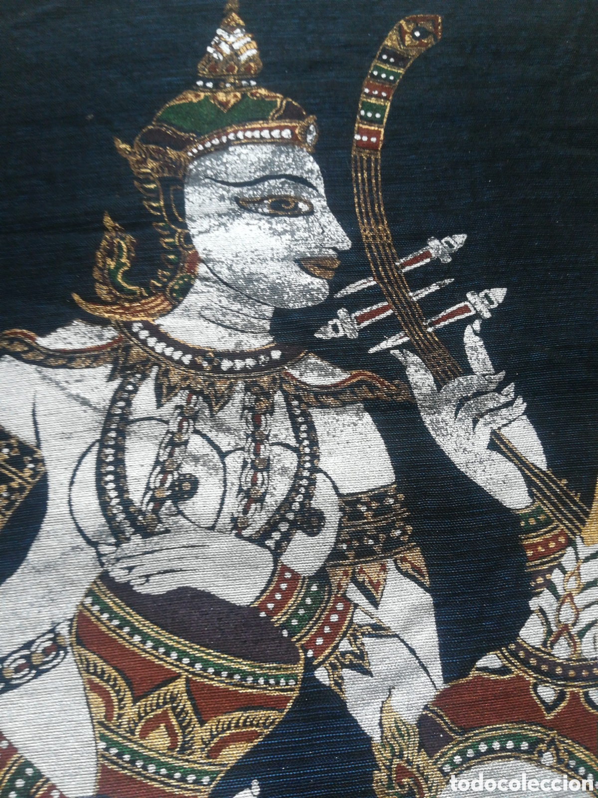 Arte: Pintura sobre seda, India - Foto 2