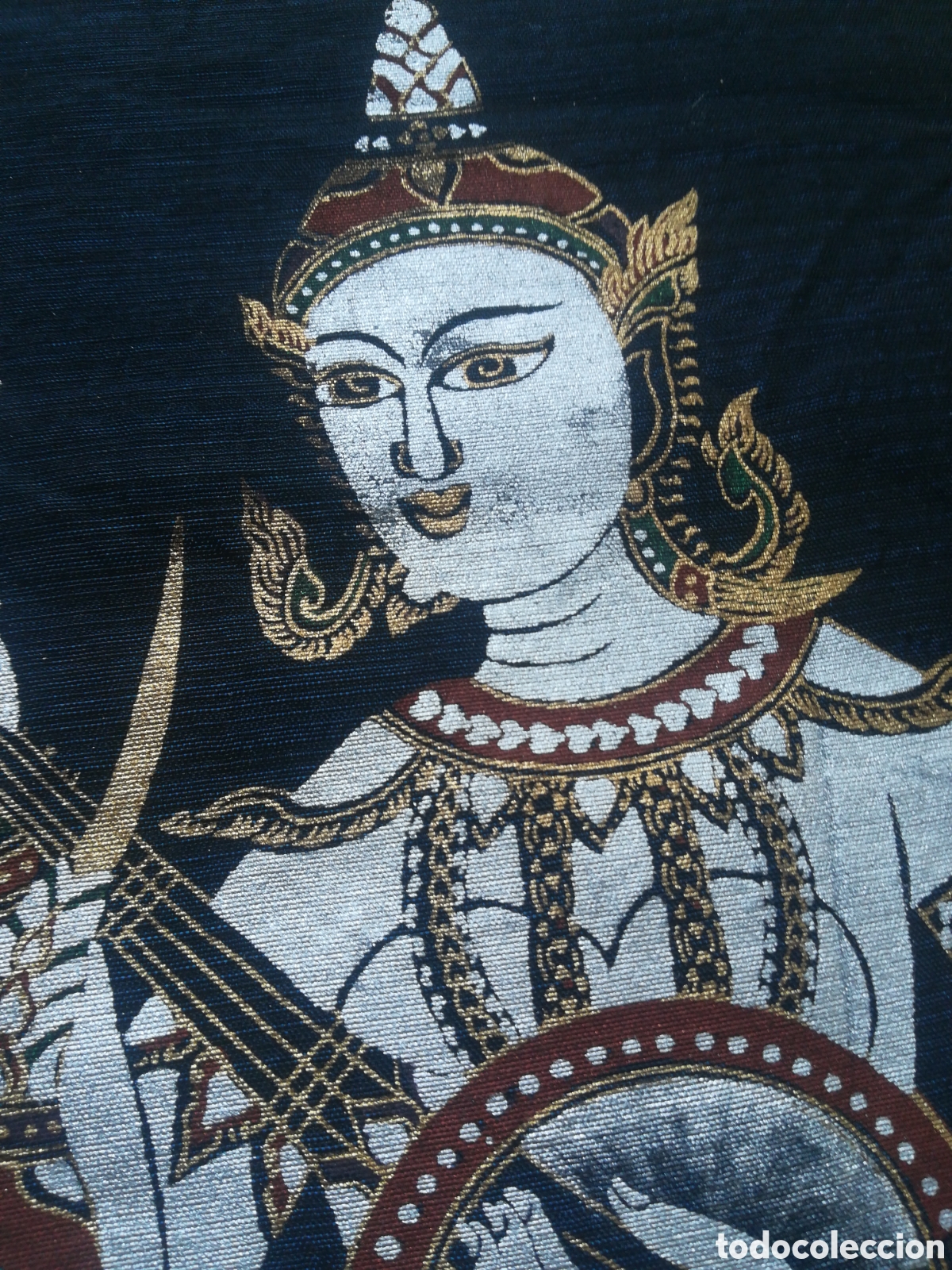 Arte: Pintura sobre seda, India - Foto 3