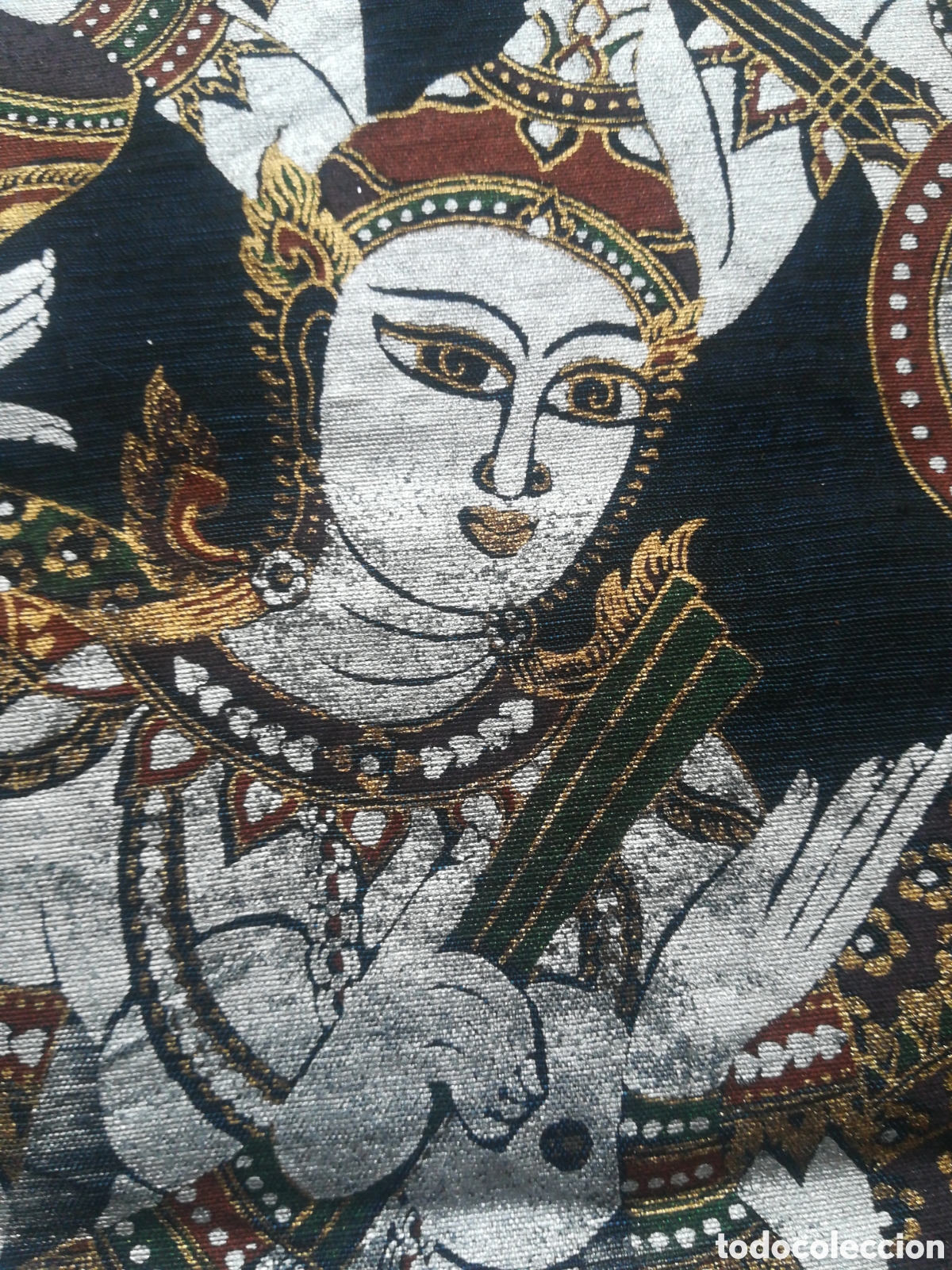 Arte: Pintura sobre seda, India - Foto 4