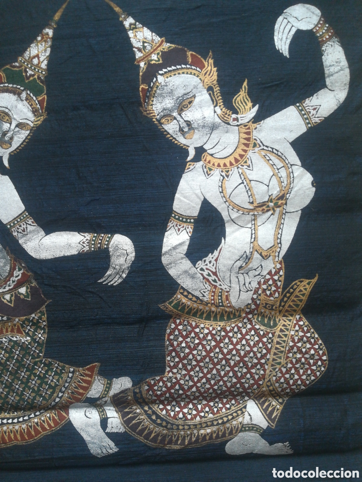 Arte: Pintura sobre seda, India - Foto 3
