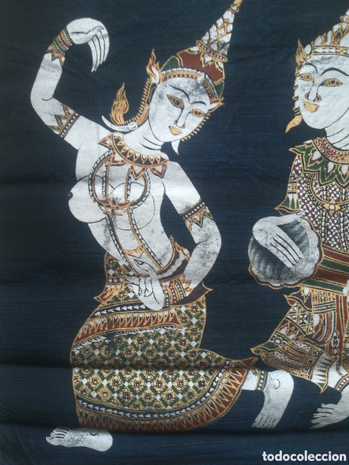 Arte: Pintura sobre seda, India - Foto 2