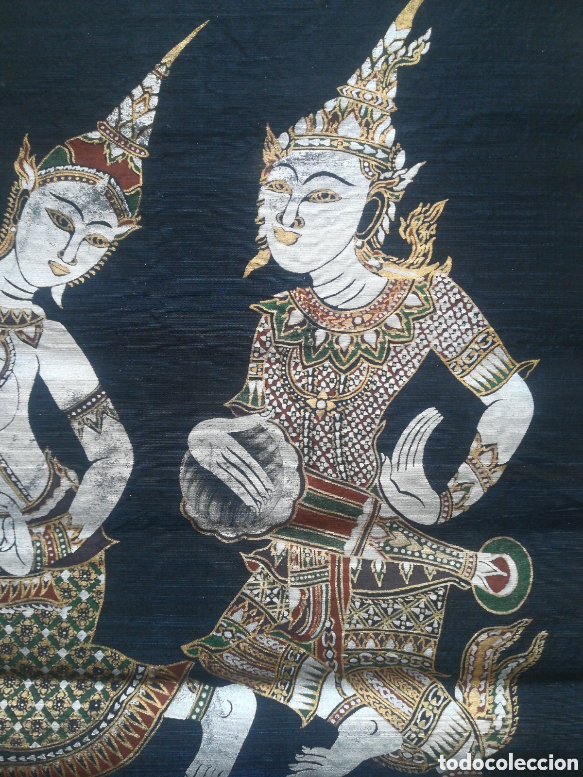 Arte: Pintura sobre seda, India - Foto 3