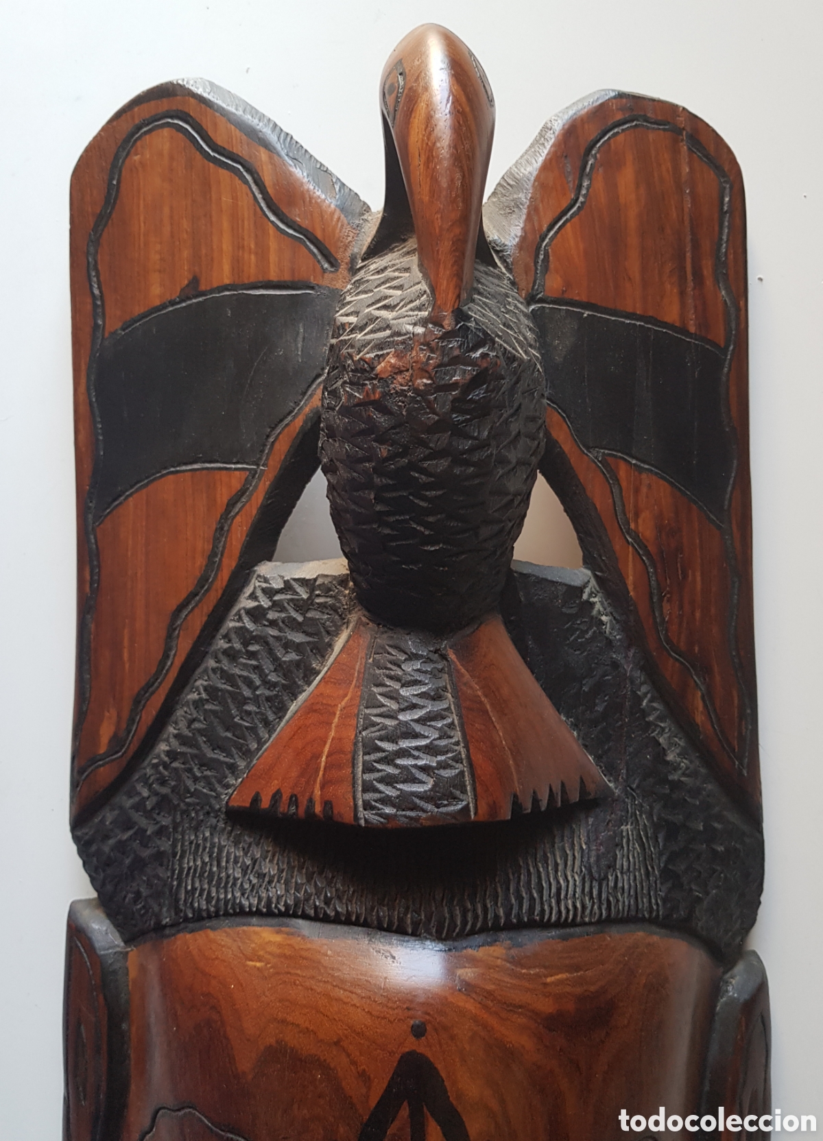 Arte: M&aacute;scara africana de madera - Foto 2