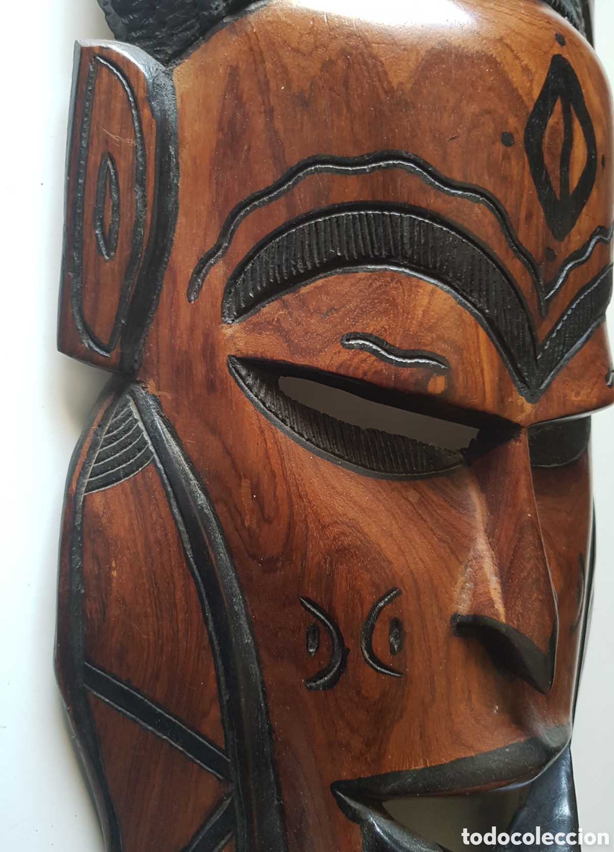Arte: M&aacute;scara africana de madera - Foto 6