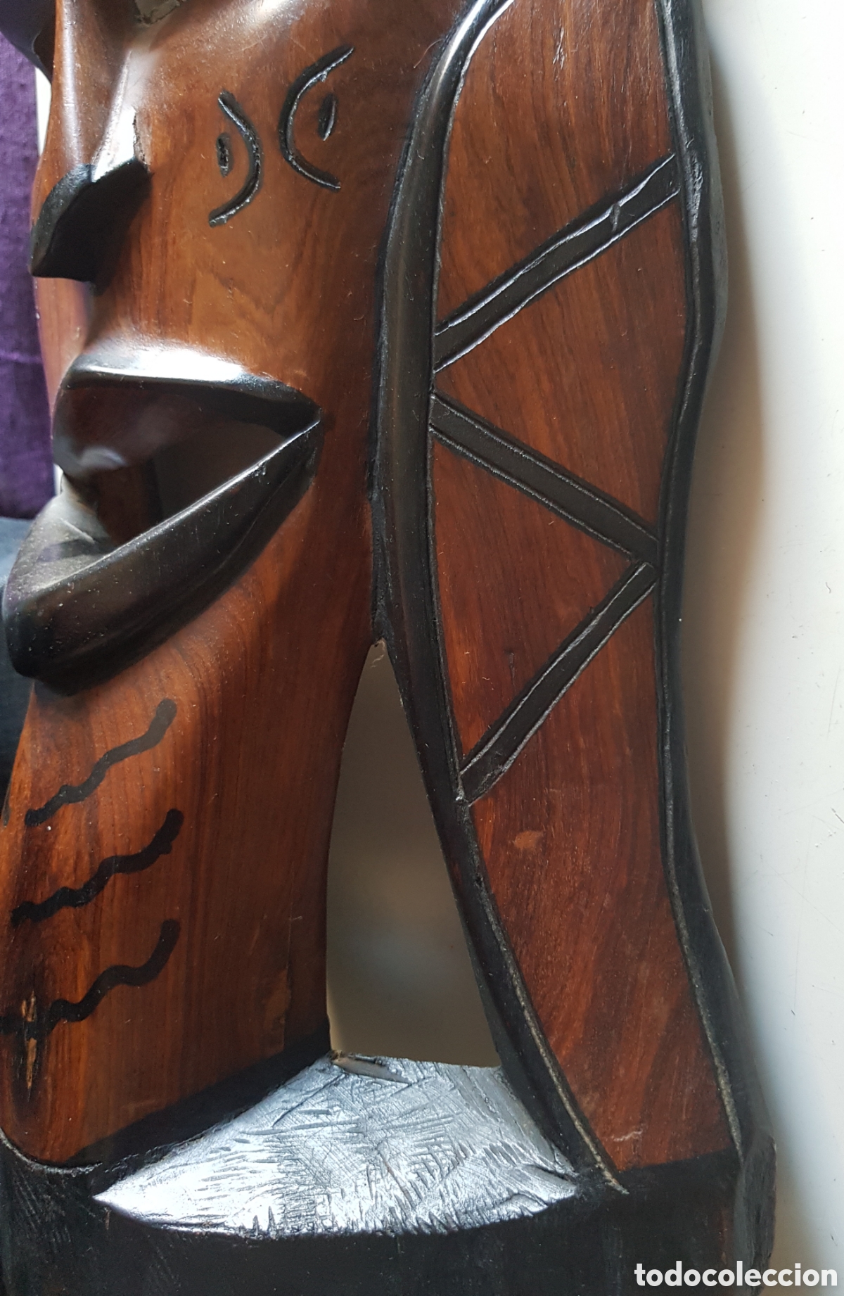 Arte: M&aacute;scara africana de madera - Foto 10