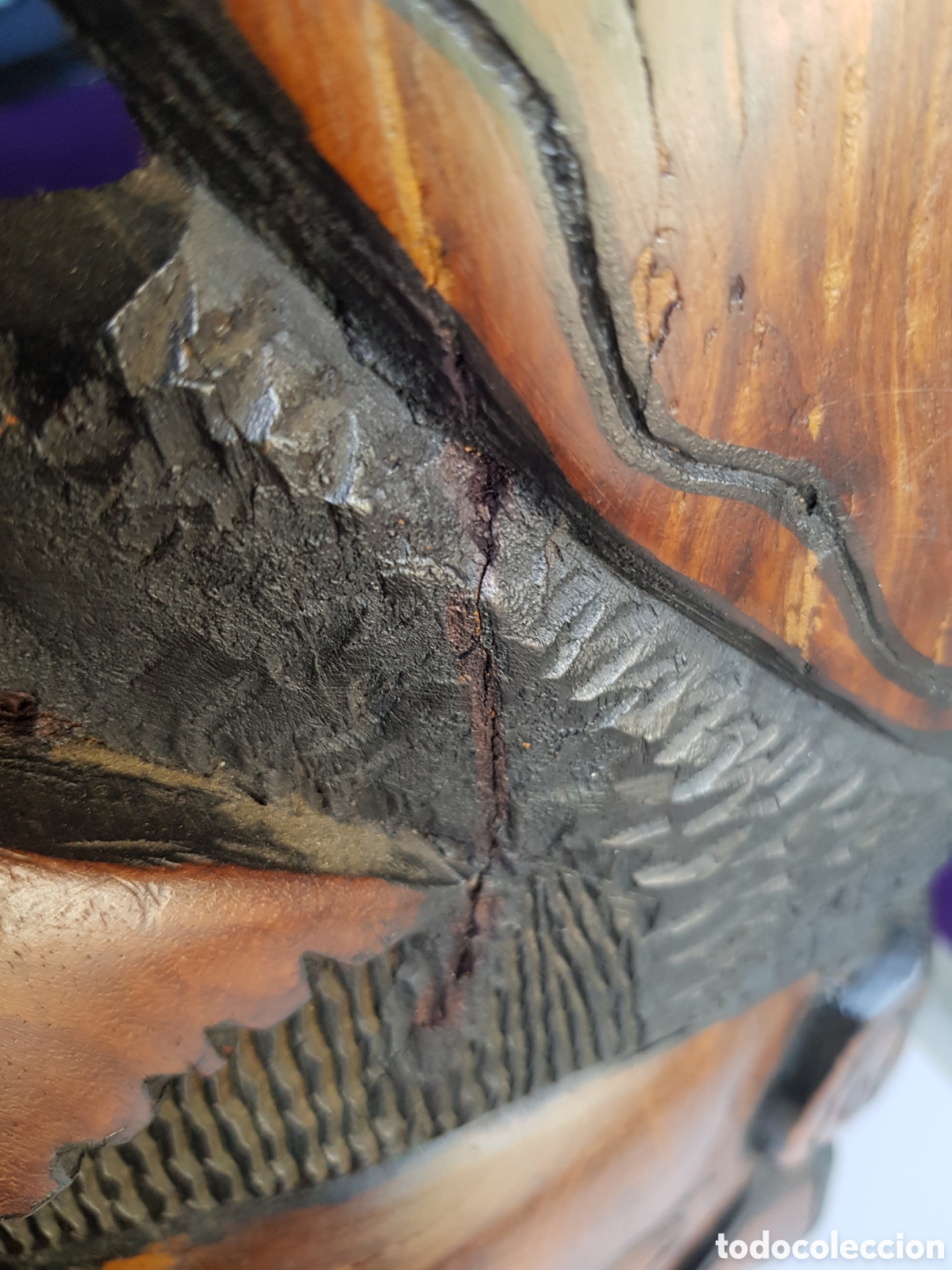 Arte: M&aacute;scara africana de madera - Foto 21