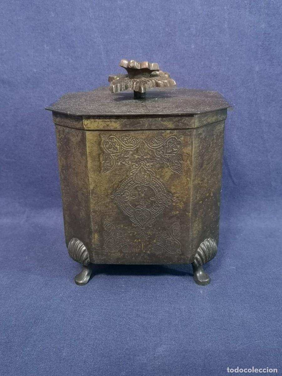Arte: CAJA TIBETANA EN BRONCE - Foto 2