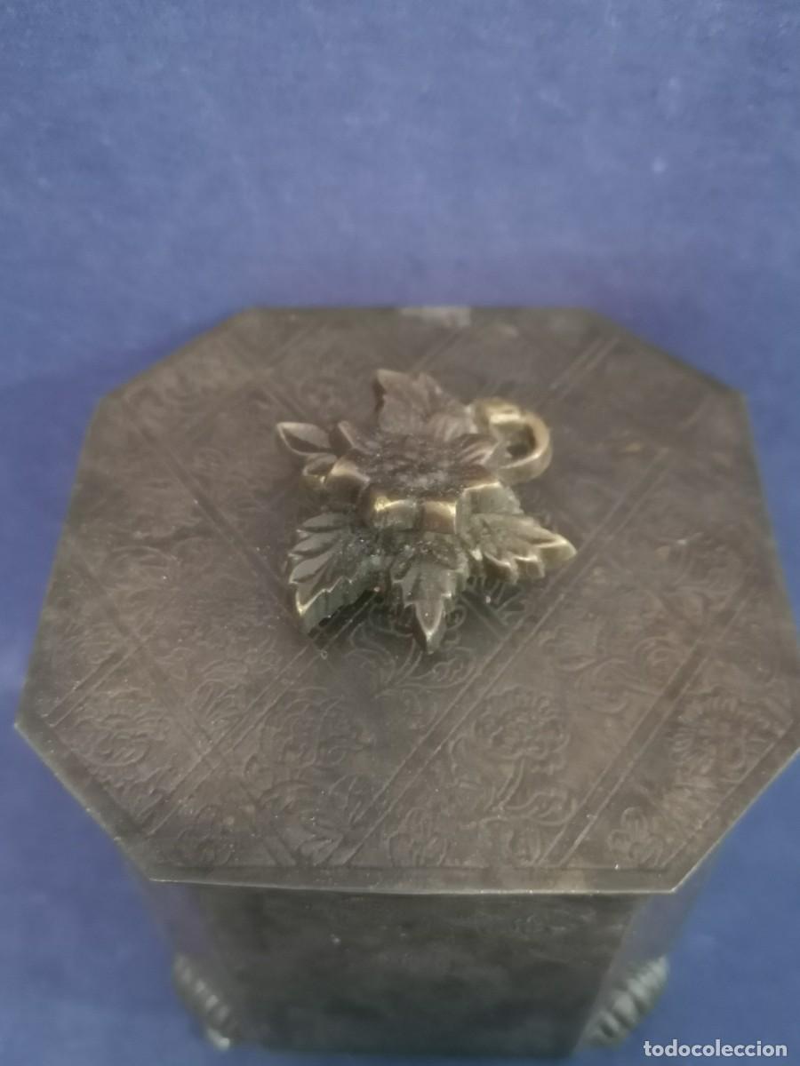 Arte: CAJA TIBETANA EN BRONCE - Foto 3