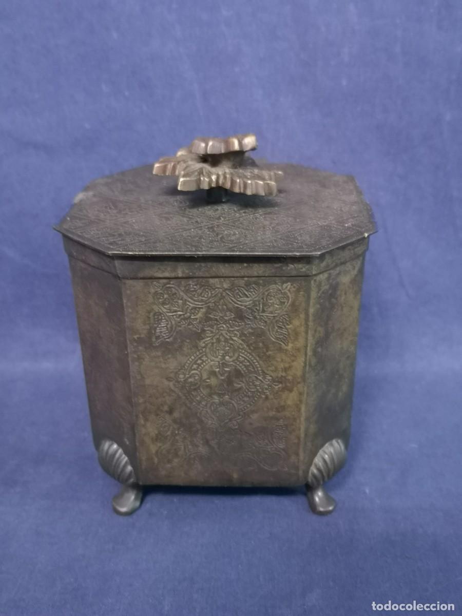 Arte: CAJA TIBETANA EN BRONCE - Foto 5