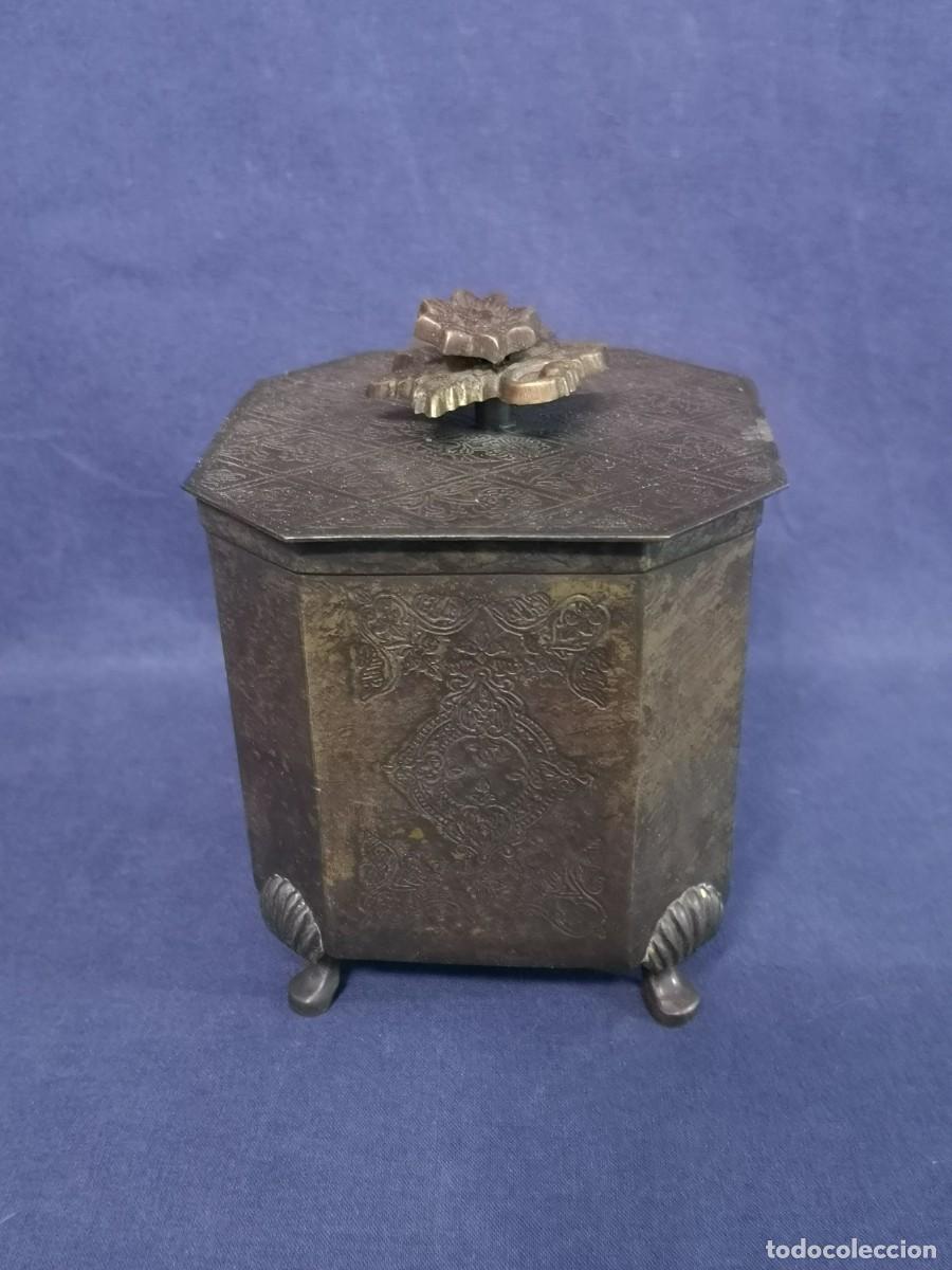 Arte: CAJA TIBETANA EN BRONCE - Foto 7