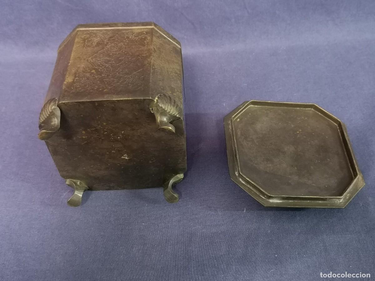 Arte: CAJA TIBETANA EN BRONCE - Foto 9