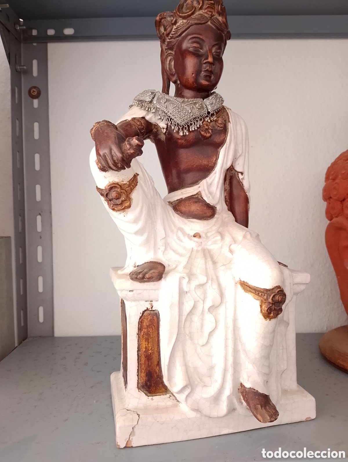 Arte: Buda figura antigua......... - Foto 4
