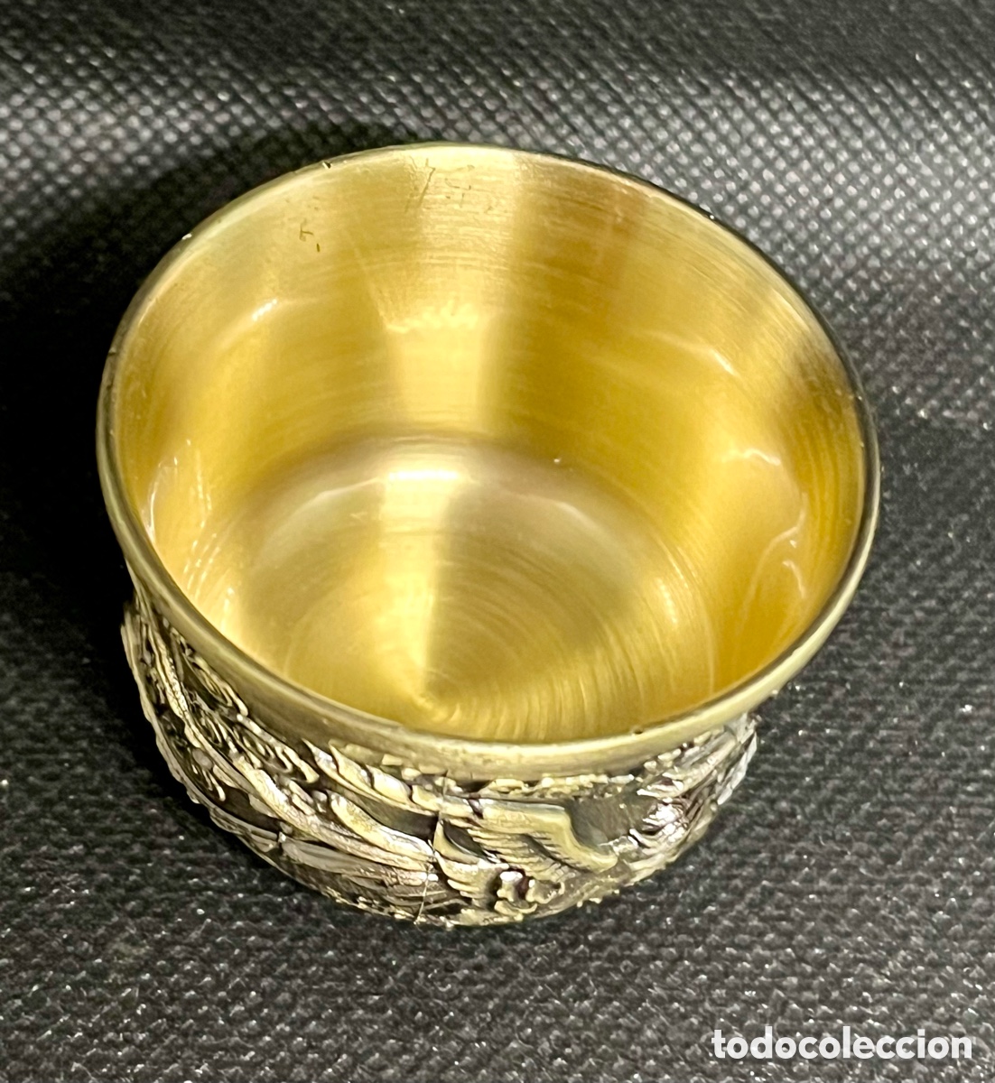 Arte: CUENCO ORIENTAL DE BRONCE - Foto 4