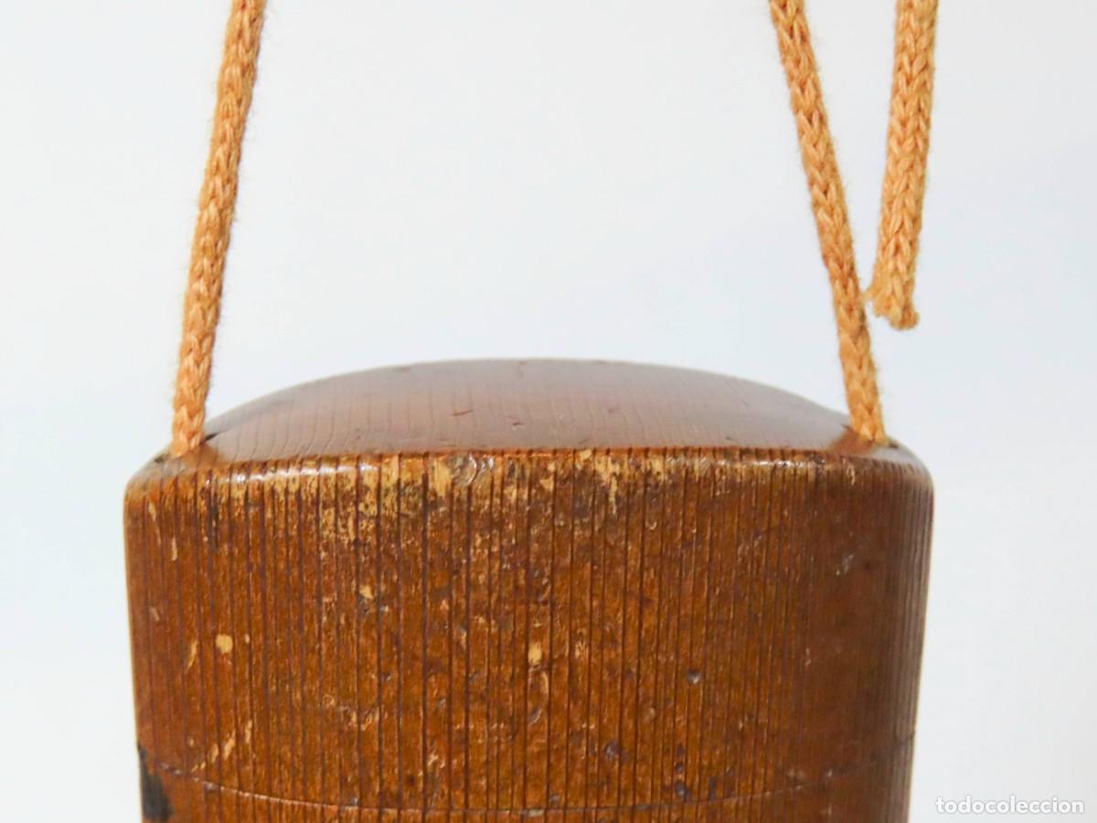 Arte: ANTIGUO INRO CON NETSUKE Y OJIME JAPON&Eacute;S EDO - Foto 5