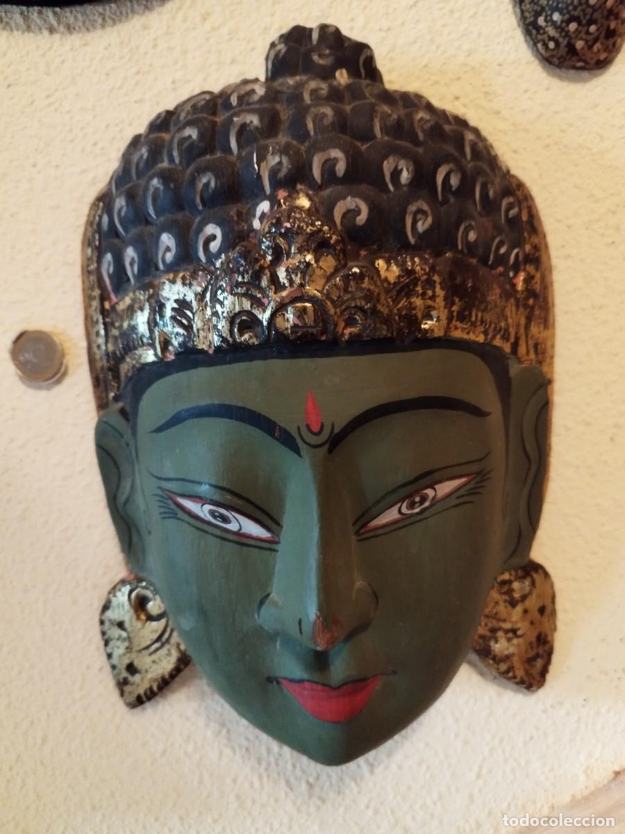 Arte: M&aacute;scara de Buda Balinesa - Foto 1