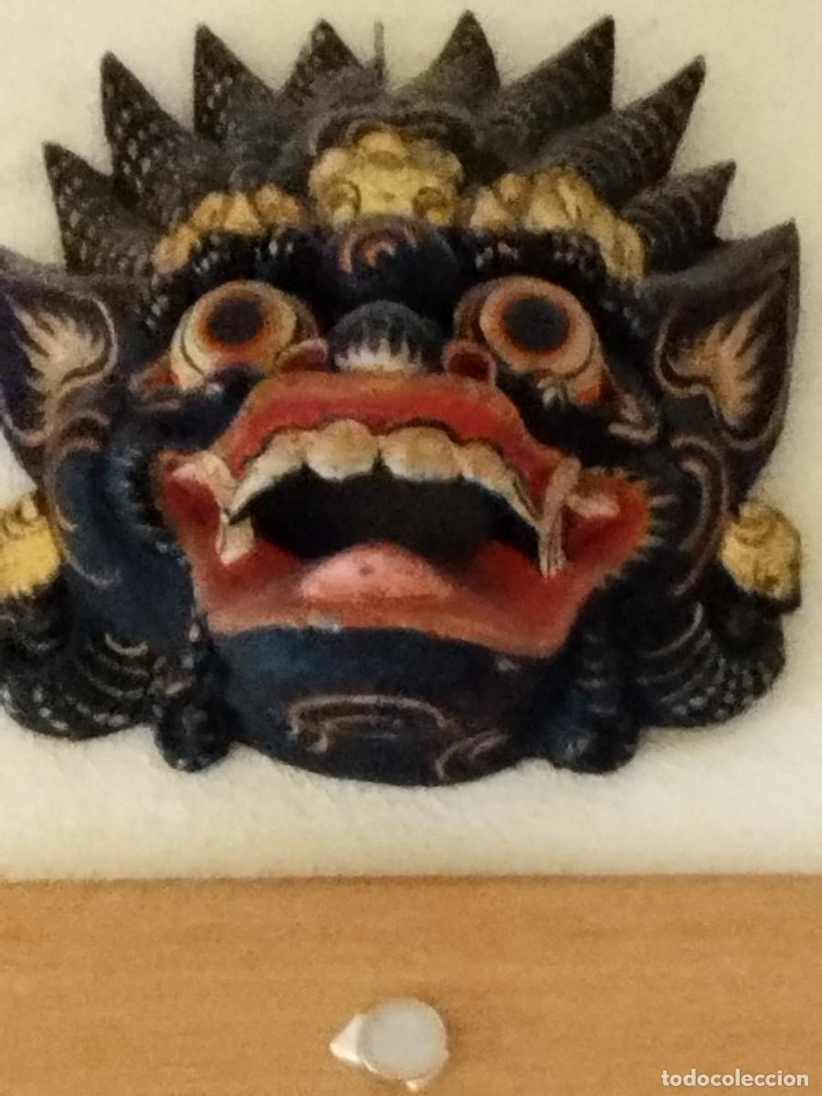 Arte: M&aacute;scara de Bali Indonesa - Foto 1