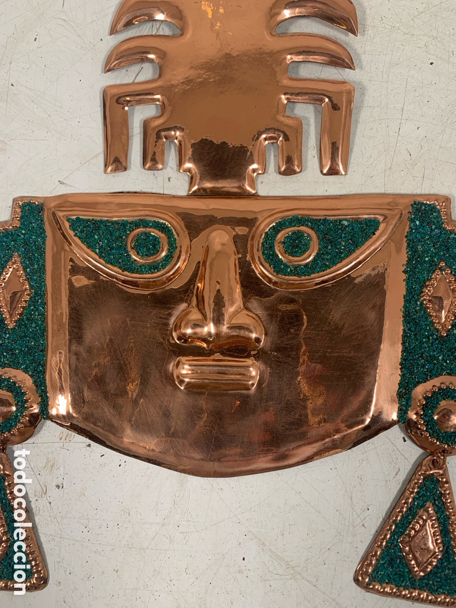 Arte: 01_ Mascara De Dios Azteca - Foto 2