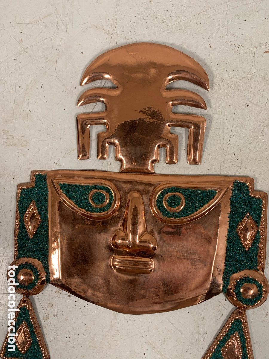 Arte: 01_ Mascara De Dios Azteca - Foto 3
