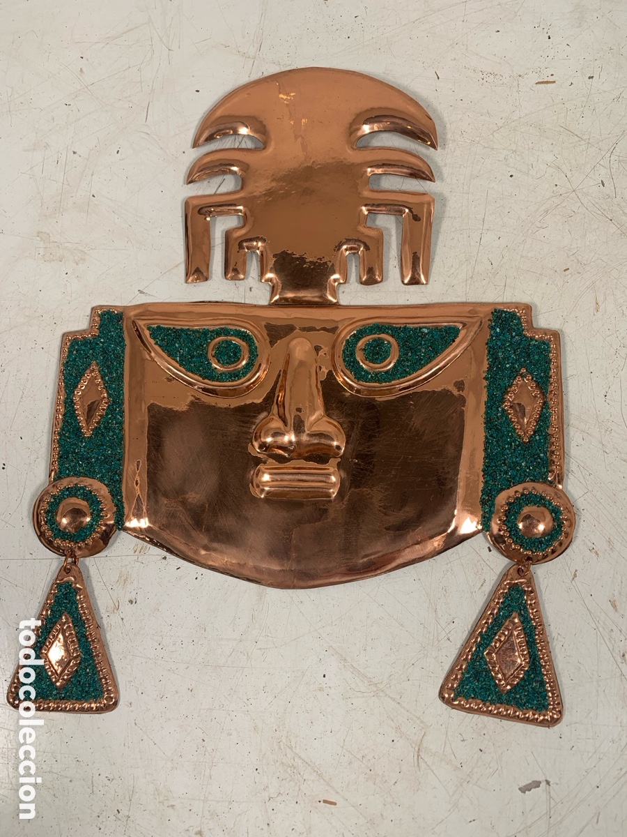 Arte: 01_ Mascara De Dios Azteca - Foto 4