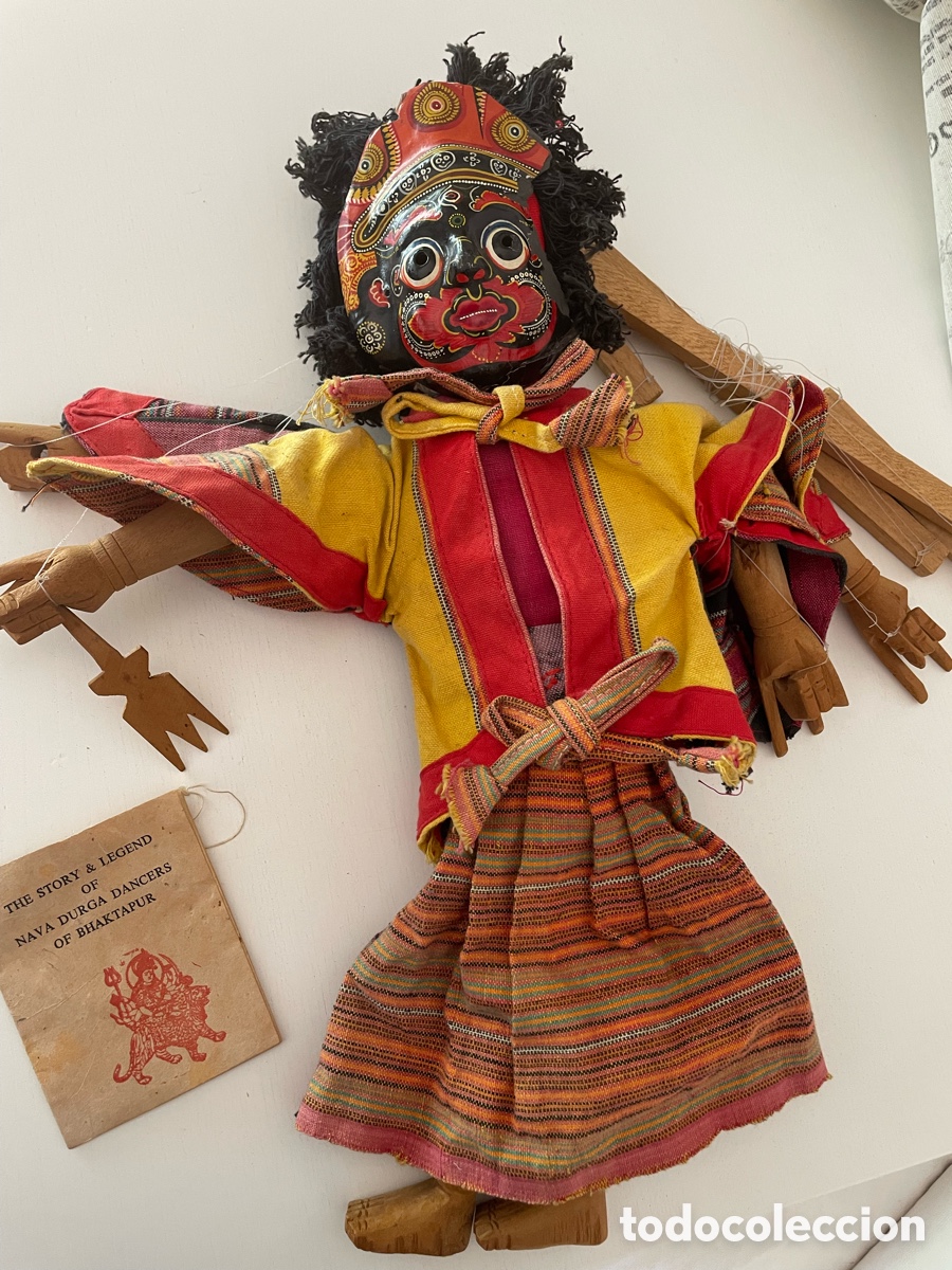 Arte: T&iacute;tere o marioneta nepal&iacute; - Foto 3