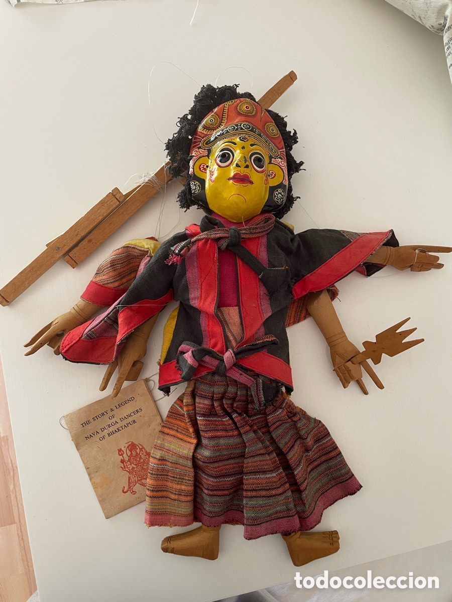 Arte: T&iacute;tere o marioneta nepal&iacute; - Foto 1