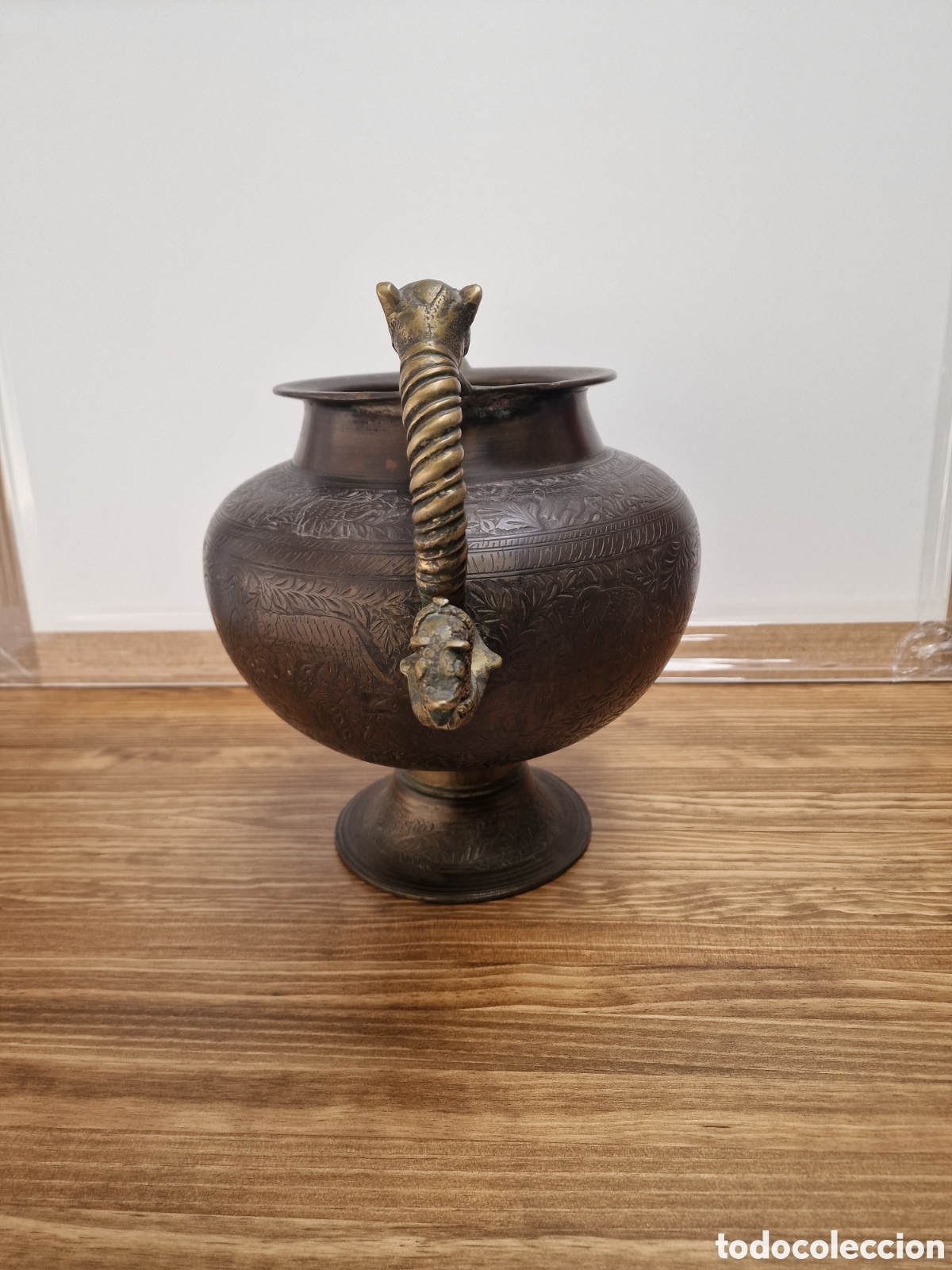 Arte: Vasija de bronce de la India - Foto 5