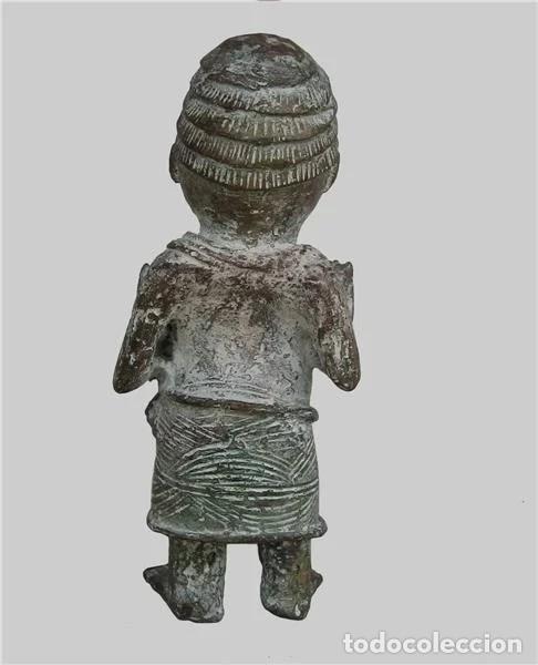 Arte: FIGURA AFRICANA BRONCE - Foto 2