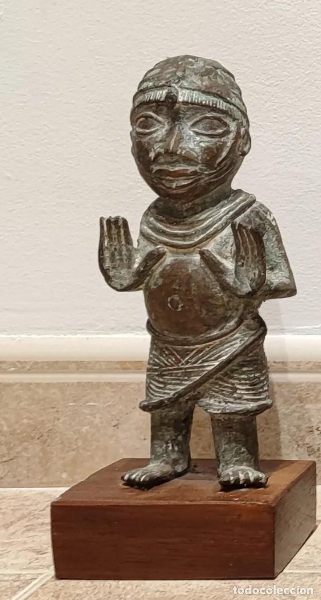 Arte: FIGURA AFRICANA BRONCE - Foto 4