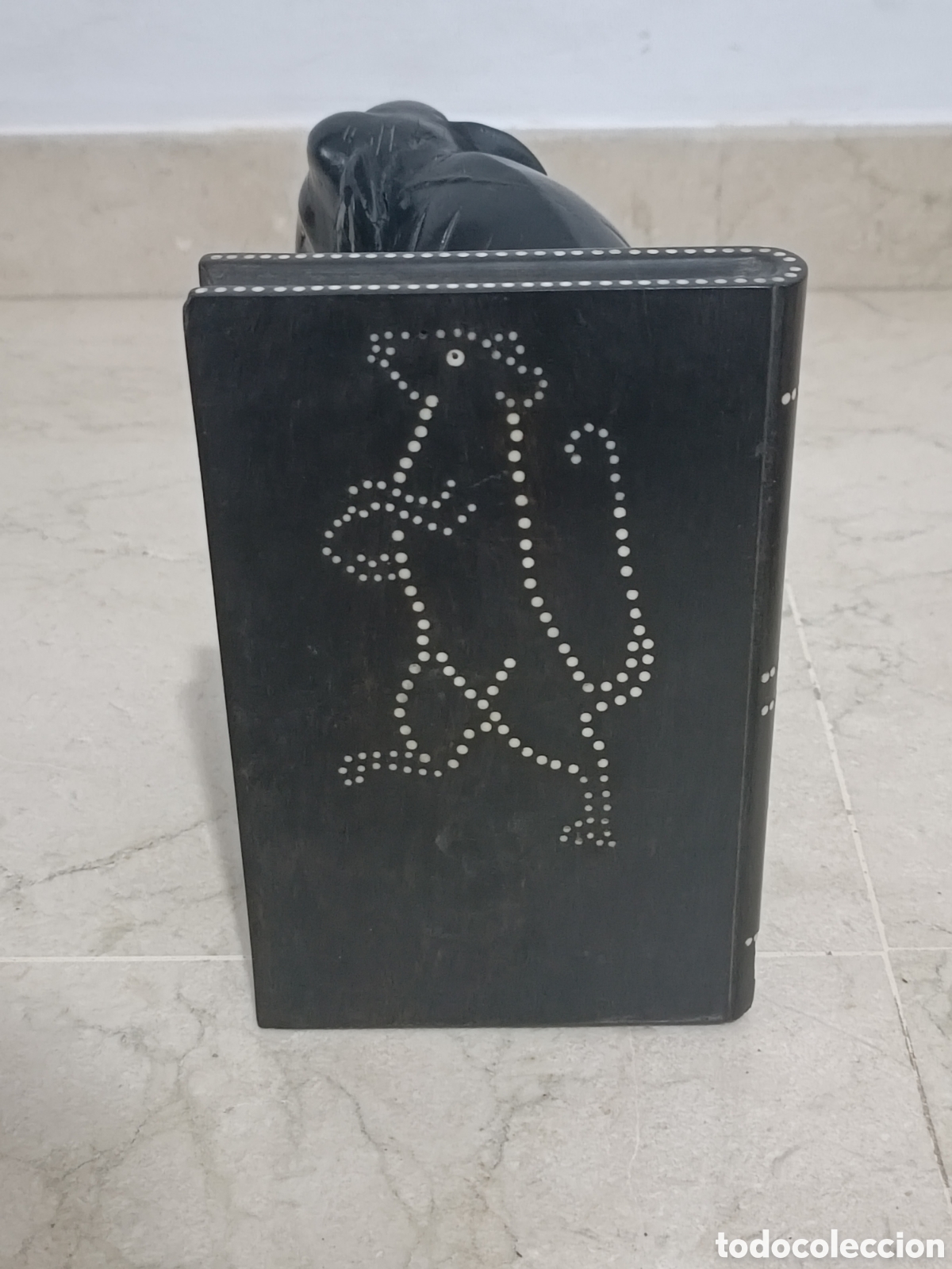 Arte: Apoyalibros elefantes madera &eacute;bano - Foto 11