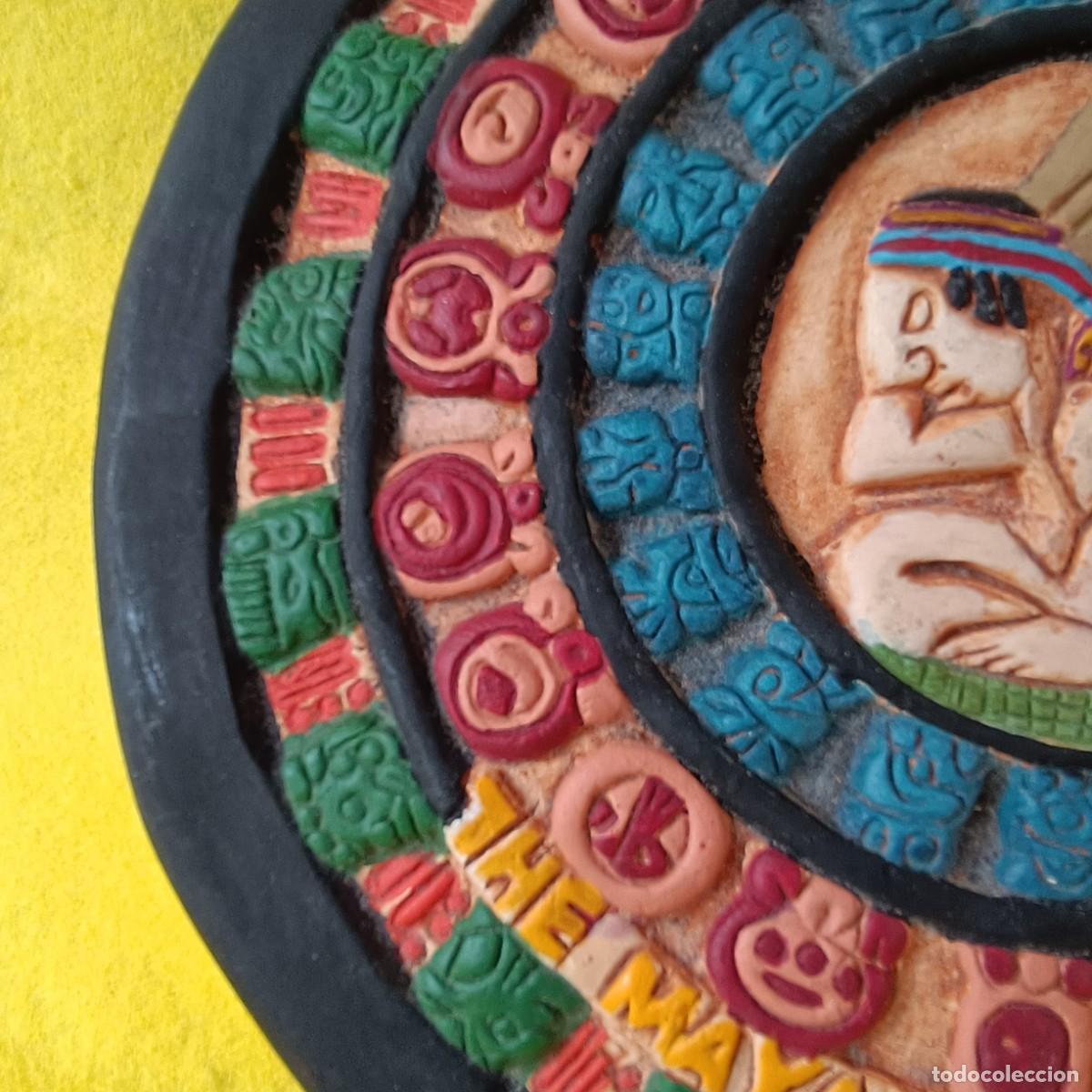 Arte: PLATO CER&Aacute;MICO MAYA (MEXICO) - Foto 5