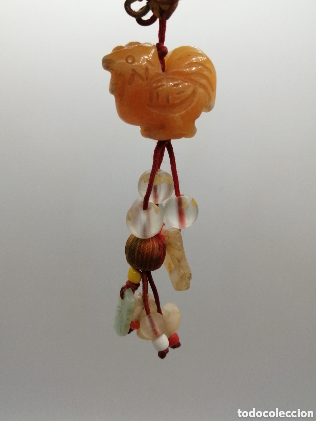 Arte: Amuleto jade y cuarzo blanco - Foto 3
