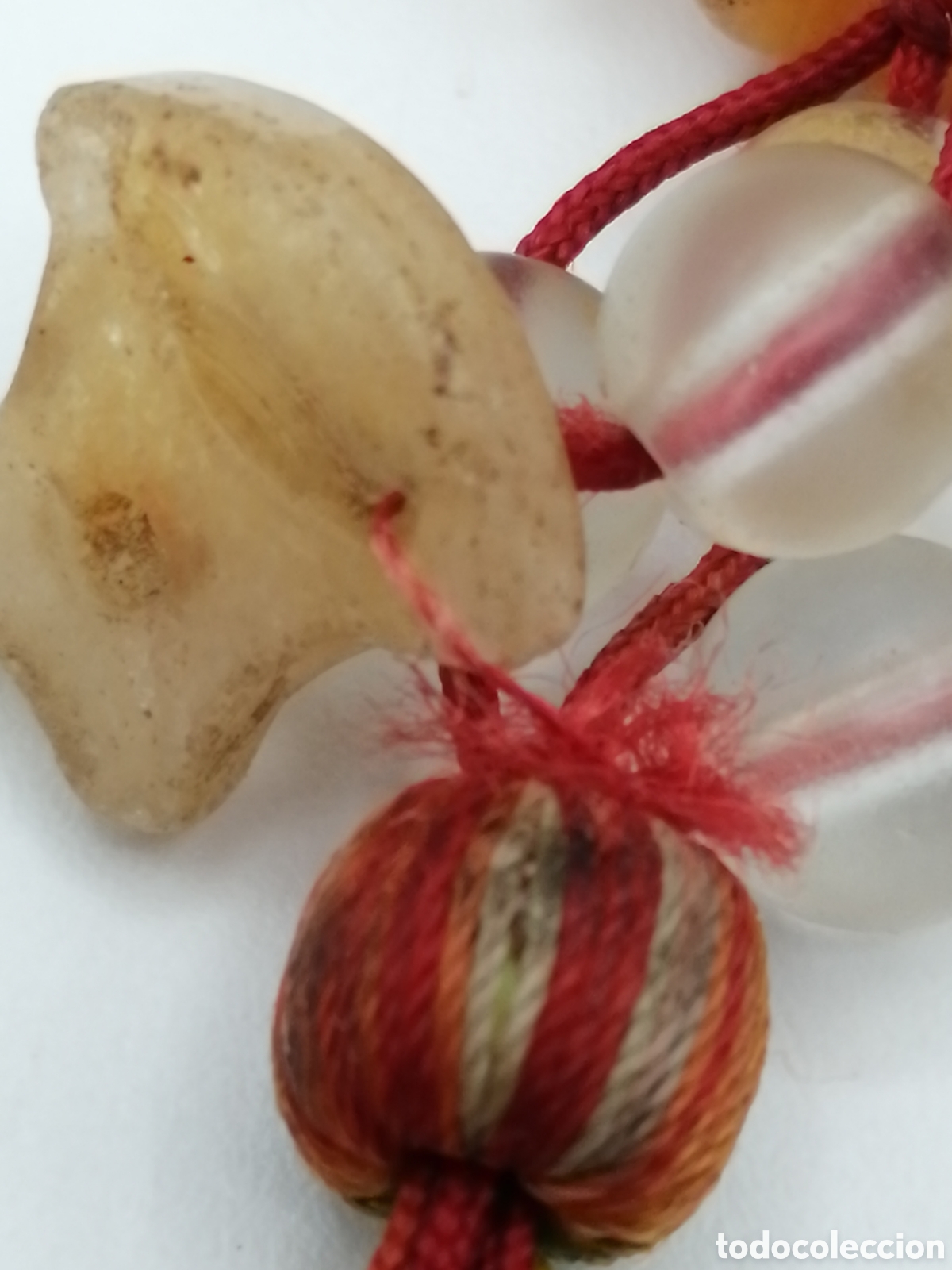 Arte: Amuleto jade y cuarzo blanco - Foto 5