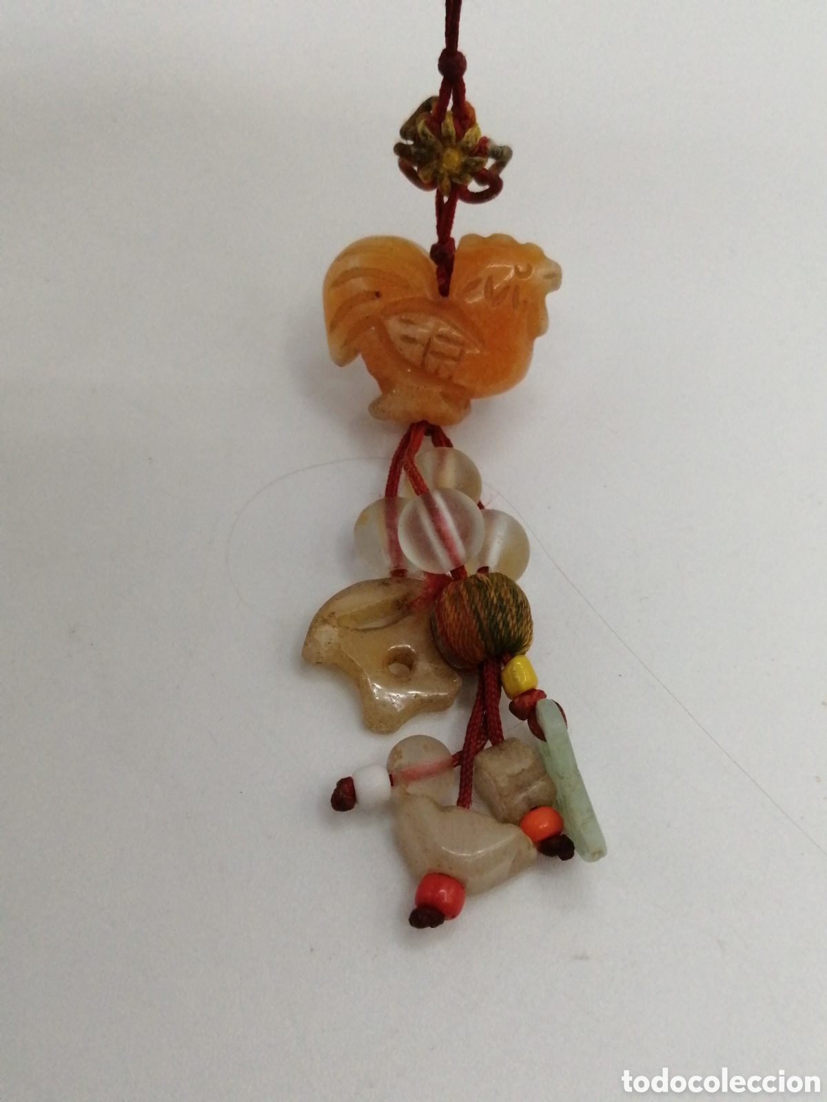 Arte: Amuleto jade y cuarzo blanco - Foto 1