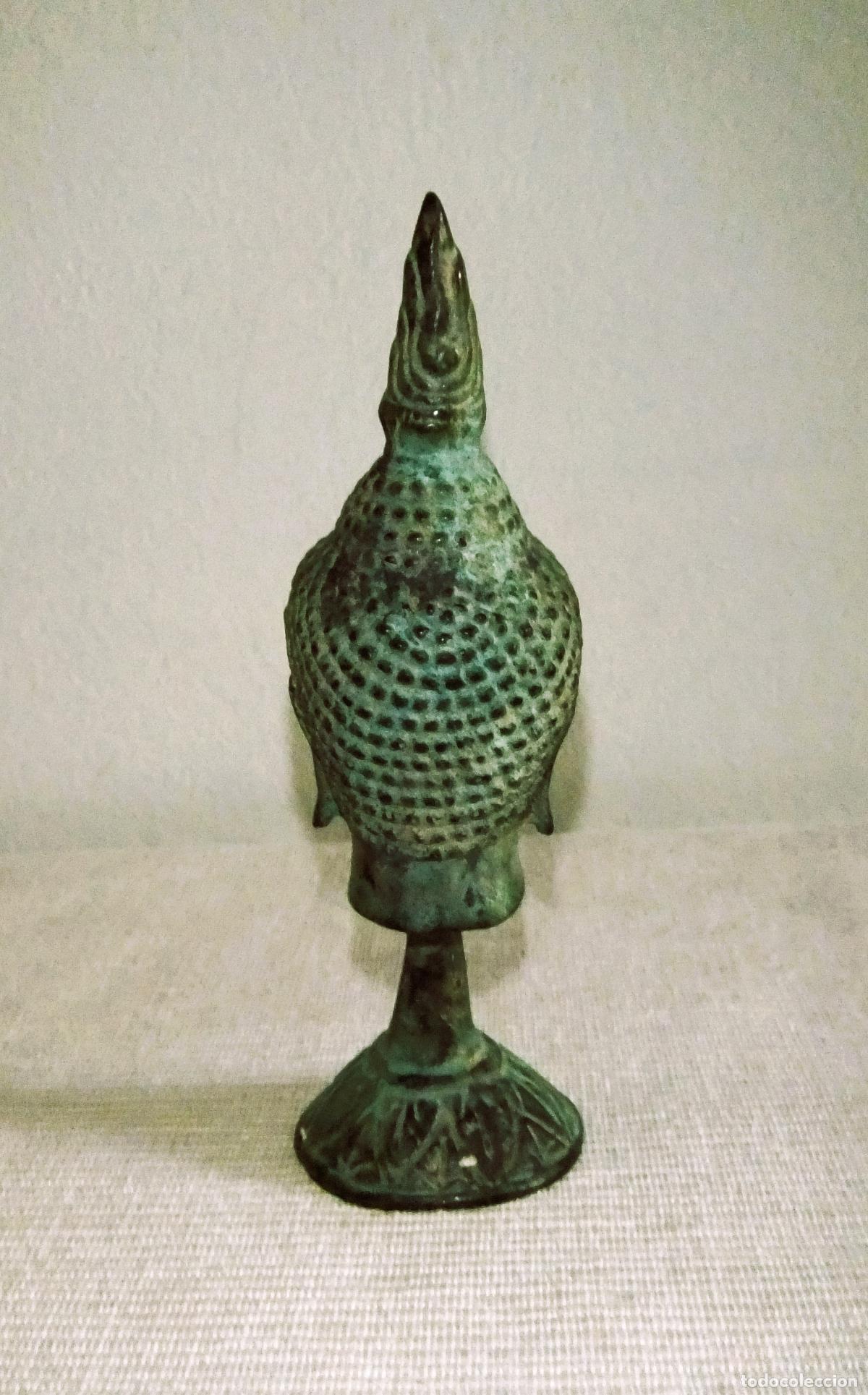 Arte: CABEZA DE BUDA ESTILO THAI ANTIGUO - Foto 3