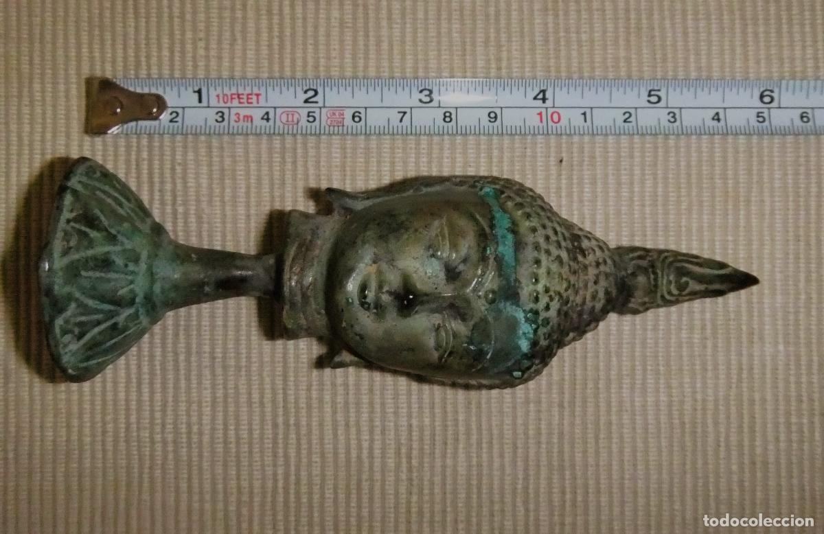 Arte: CABEZA DE BUDA ESTILO THAI ANTIGUO - Foto 9