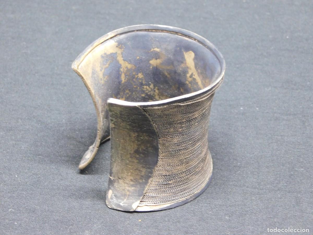 Arte: BRAZALETE DE METAL PLATEADO - Foto 5